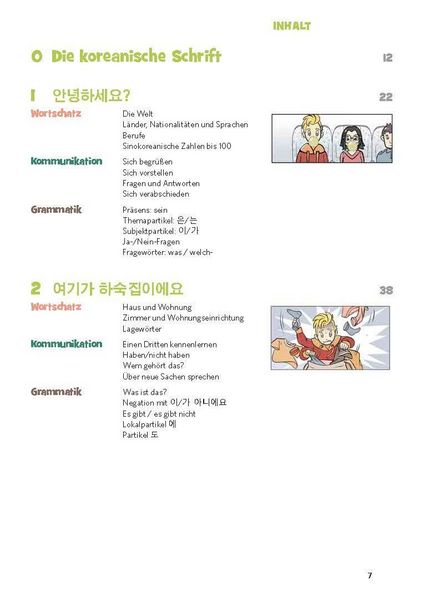 Produktbild: PONS Sprachlern-Comic Koreanisch