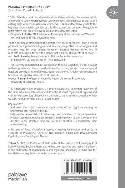 Produktbild: Philosophy of Social Cognition