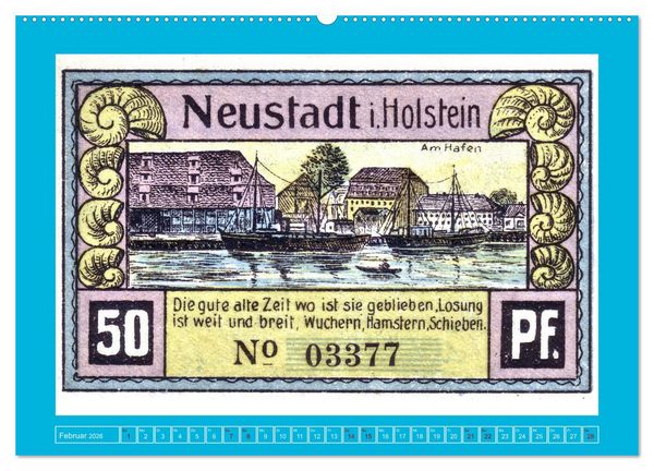 Produktbild: Gru&szlig; aus Neustadt in Holstein (hochwertiger Premium Wandkalender 2026 DIN A2 quer), Kunstdruck in Hochglanz