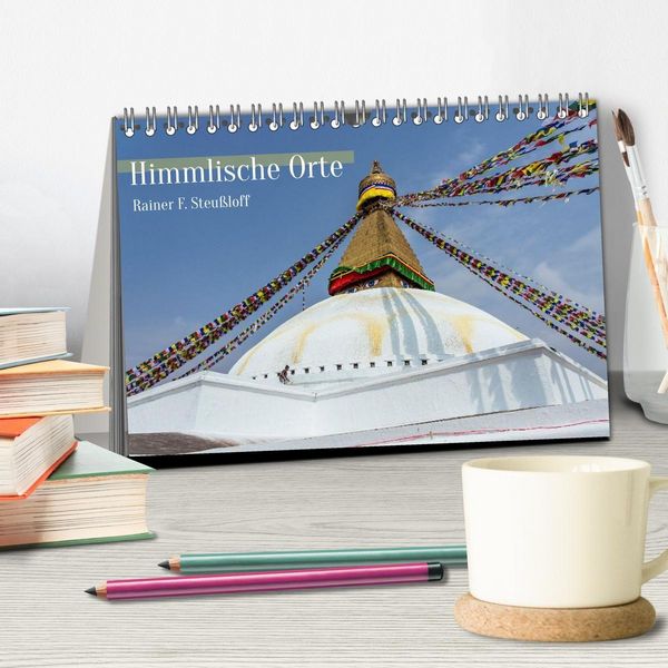 Produktbild: Himmlische Orte (Tischkalender 2026 DIN A5 quer), CALVENDO Monatskalender