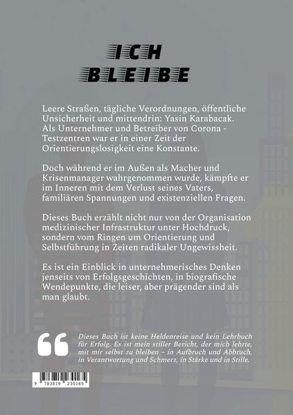 Produktbild: Ich bleibe