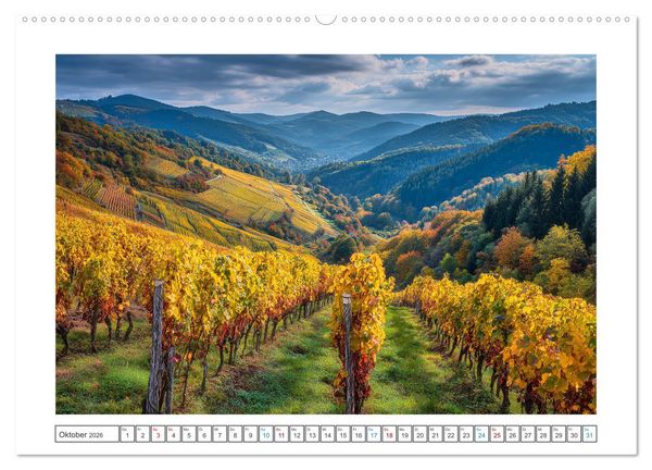 Produktbild: Magie der Jahreszeiten (hochwertiger Premium Wandkalender 2026 DIN A2 quer), Kunstdruck in Hochglanz