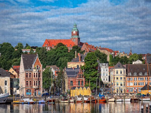 Produktbild: CALVENDO Puzzle Flensburg | 2000 Teile Lege-Gr&ouml;&szlig;e 90x67cm Foto-Puzzle f&uuml;r gl&uuml;ckliche Stunden