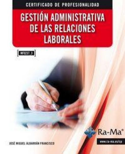 Produktbild: Gesti&oacute;n administrativa de las relaciones laborales