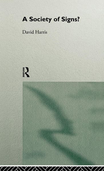 Produktbild: A Society of Signs?