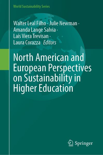 Produktbild: North American and European Perspectives on Sustainability in Higher Education
