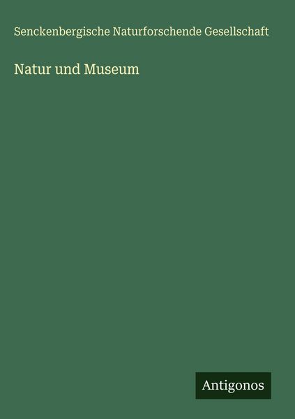 Produktbild: Natur und Museum