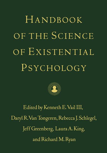 Produktbild: Handbook of the Science of Existential Psychology