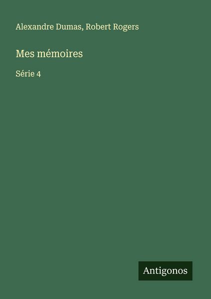 Produktbild: Mes m&eacute;moires