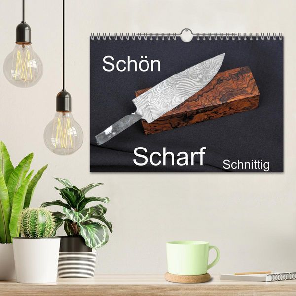 Produktbild: Sch&ouml;n - Scharf - Schnittig (Wandkalender 2026 DIN A4 quer), CALVENDO Monatskalender