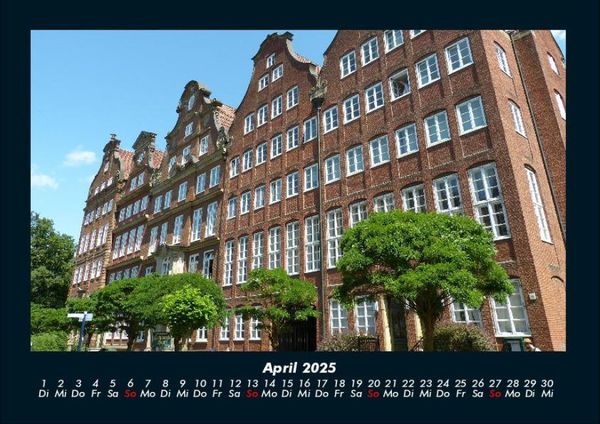 Produktbild: Hamburg 2025 Fotokalender DIN A4