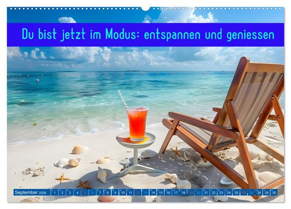 Produktbild: Ruhestand - das Leben neu entdecken (Wandkalender 2026 DIN A2 quer), CALVENDO Monatskalender