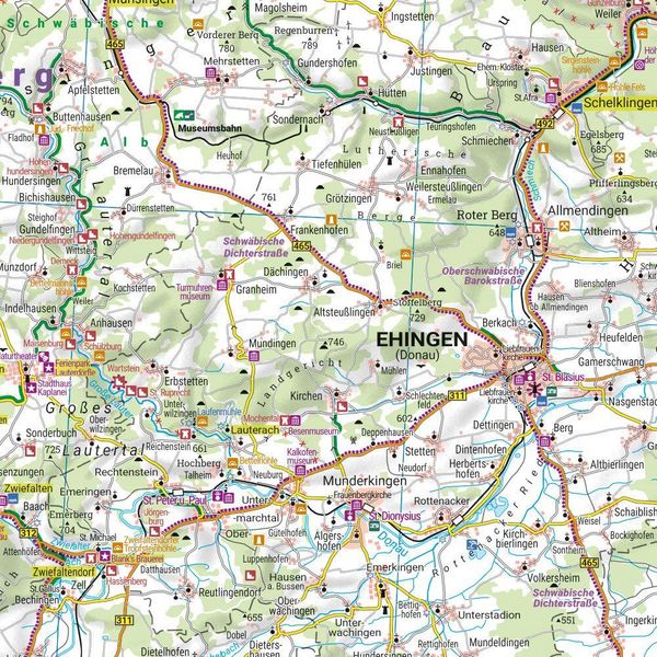 Produktbild: Freytag & berndt Freizeitkarte Schw&auml;bische Alb 1:190.000