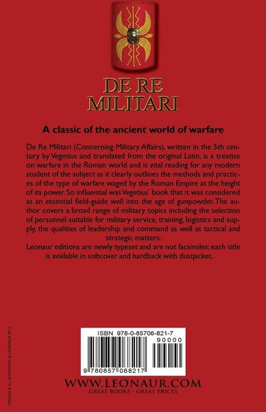 Produktbild: De Re Militari (Concerning Military Affairs)