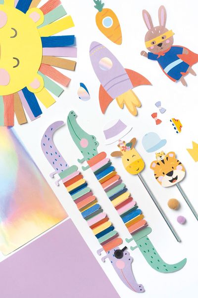Produktbild: FOLIA&reg; Kreativ Box Happiness Safari