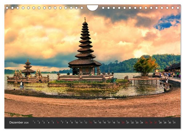 Produktbild: Bali - Insel der G&ouml;tter (Wandkalender 2026 DIN A4 quer), CALVENDO Monatskalender