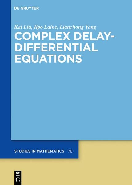 Produktbild: Complex Delay-Differential Equations