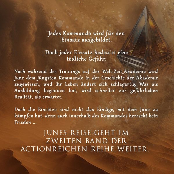 Produktbild: June und die Reise zum W&uuml;stensand (Band 2 der Romantasy-Reihe)
