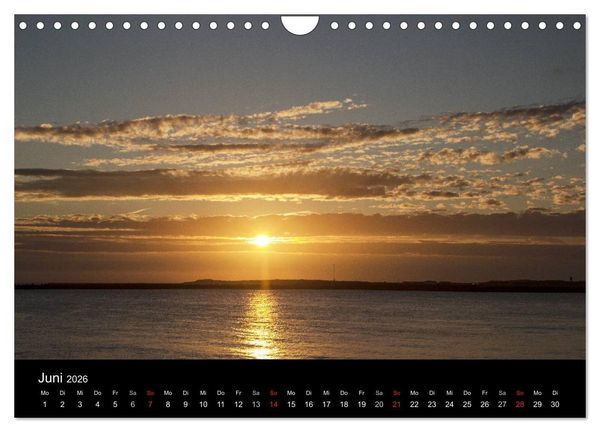 Produktbild: Helgoland - idyllische Nordseeinsel (Wandkalender 2026 DIN A4 quer), CALVENDO Monatskalender