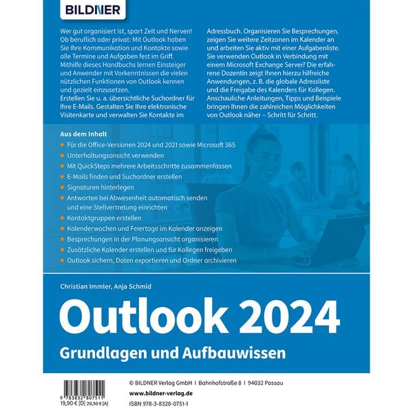 Produktbild: Outlook 2024 - Grundlagen und Aufbauwissen