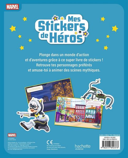 Produktbild: Mes Stickers de h&eacute;ros : Spidey et ses amis extraordinaires