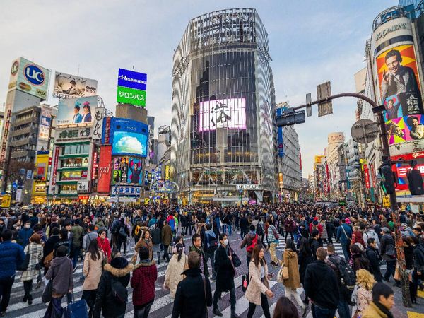 Produktbild: CALVENDO Puzzle Shibuya / Tokio | 1000 Teile Lege-Gr&ouml;&szlig;e 64x48cm Foto-Puzzle f&uuml;r gl&uuml;ckliche Stunden