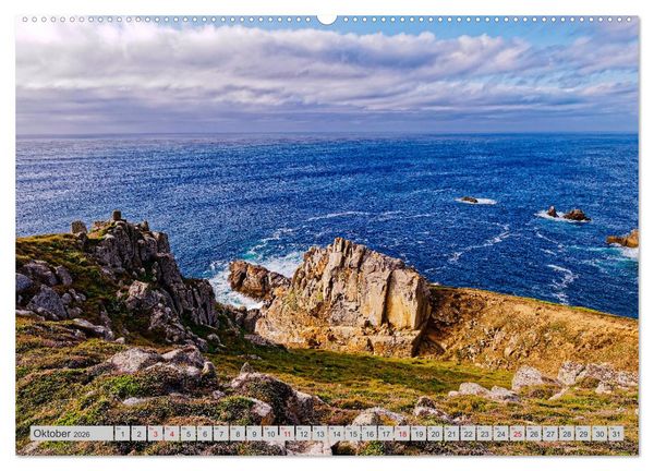Produktbild: Cote Sauvage. Wilde Atlantikk&uuml;ste der Bretagne. (hochwertiger Premium Wandkalender 2026 DIN A2 quer), Kunstdruck in Hochglanz