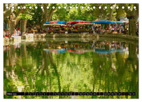 Produktbild: Luberon. Im Herzen der Provence (Tischkalender 2026 DIN A5 quer), CALVENDO Monatskalender