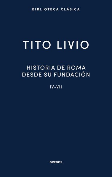 Produktbild: Historia de Roma desde su fundaci&oacute;n IV-VII