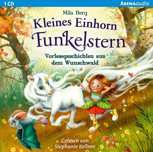 Produktbild: Kleines Einhorn Funkelstern. Vorlesegeschichten (1) aus dem Wunschwald