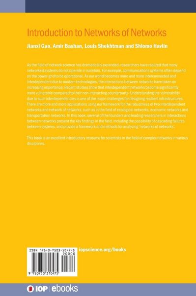 Produktbild: Introduction to Networks of Networks