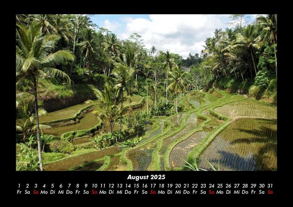 Produktbild: Bali 2025 Fotokalender DIN A3