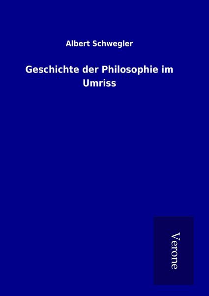 Produktbild: Geschichte der Philosophie im Umriss