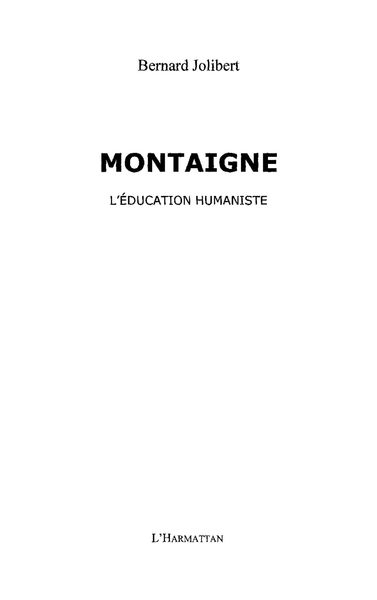 Produktbild: Montaigne