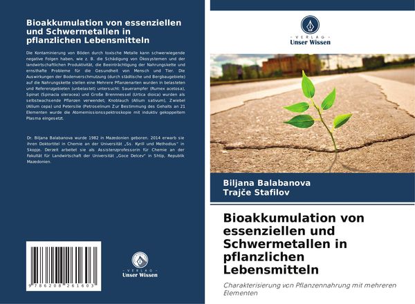 Produktbild: Bioakkumulation von essenziellen und Schwermetallen in pflanzlichen Lebensmitteln