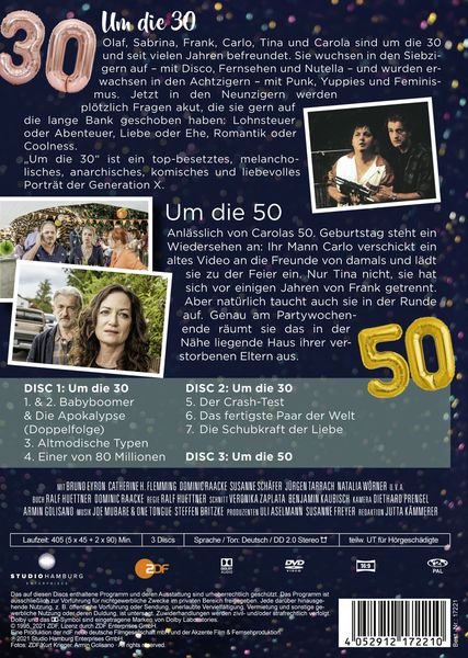 Produktbild: Um die 30 - Um die 50 DVD [3 DVDs]