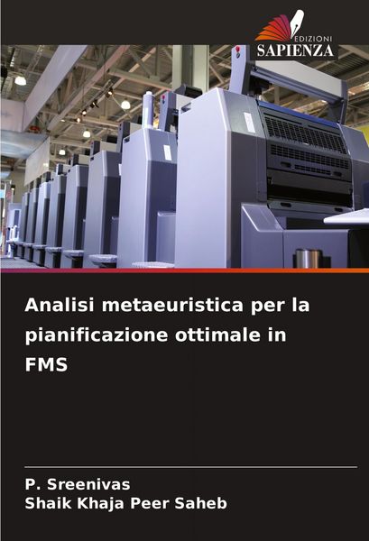 Produktbild: Analisi metaeuristica per la pianificazione ottimale in FMS