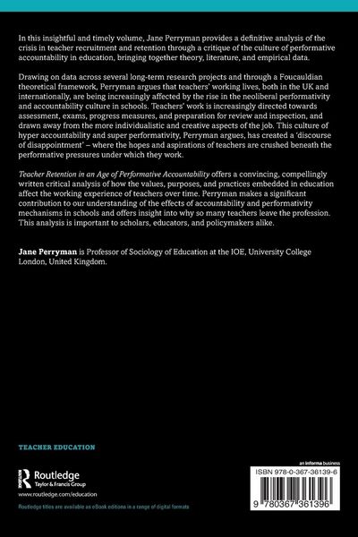 Produktbild: Teacher Retention in an Age of Performative Accountability