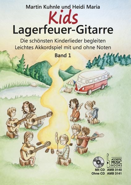 Kids Lagerfeuer-Gitarre. Ohne CD