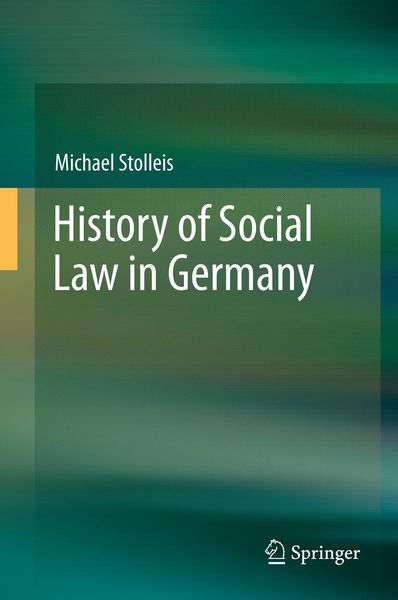 Produktbild: History of Social Law in Germany