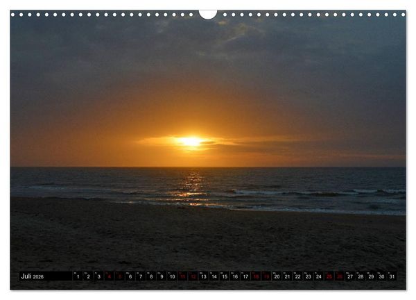 Produktbild: Entlang der Nordseek&uuml;ste (Wandkalender 2026 DIN A3 quer), CALVENDO Monatskalender