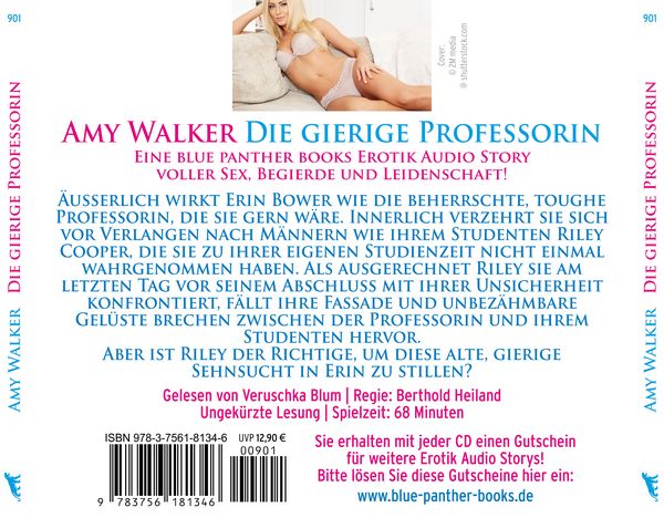 Produktbild: Die gierige Professorin | Erotik Audio Story | Erotisches H&ouml;rbuch Audio-CD