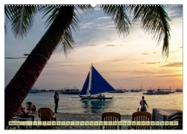 Produktbild: Reise durch Asien - Philippinen (Wandkalender 2026 DIN A2 quer), CALVENDO Monatskalender