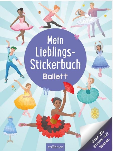 Produktbild: Mein Lieblings-Stickerbuch &ndash; Ballett