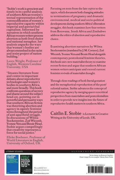Produktbild: Stobie, C: Abortion Ecologies in Southern African Fiction
