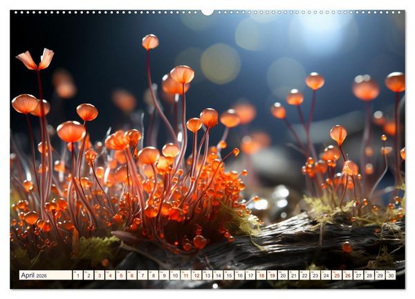 Produktbild: Wunderwelt Mikrokosmos (Wandkalender 2026 DIN A2 quer), CALVENDO Monatskalender