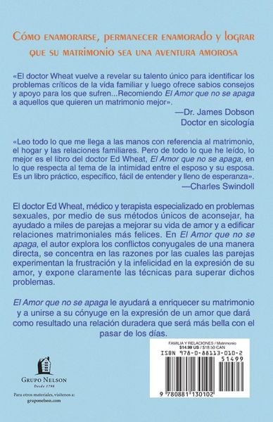 Produktbild: El Amor Que No Se Apaga = Love That Lasts