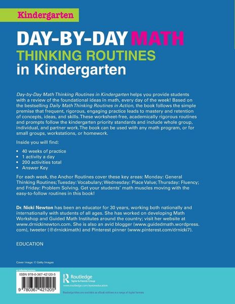 Produktbild: Day-by-Day Math Thinking Routines in Kindergarten