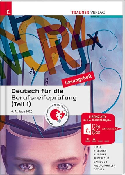 Produktbild: Deutsch f&uuml;r die Berufsreifepr&uuml;fung (Teil 1) L&ouml;sungsheft
