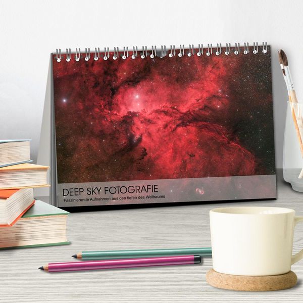 Produktbild: Deep Sky Fotografie (Tischkalender 2026 DIN A5 quer), CALVENDO Monatskalender